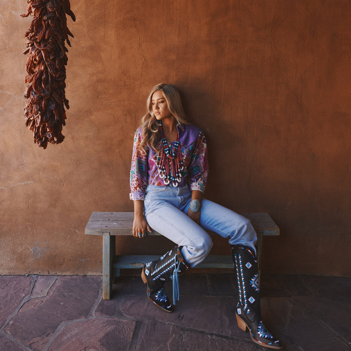 TERRACOTTA LEATHER BOOT