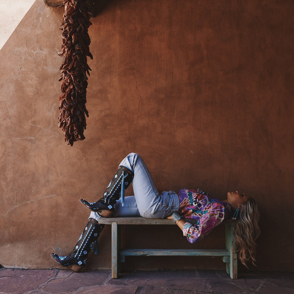 TERRACOTTA LEATHER BOOT