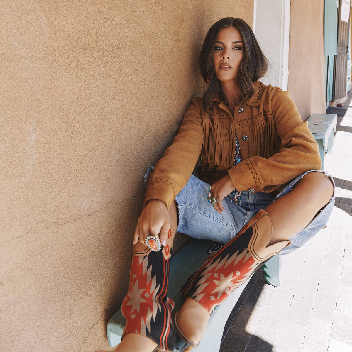 MYSTIC MESA FABRIC WRAPPED BOOT