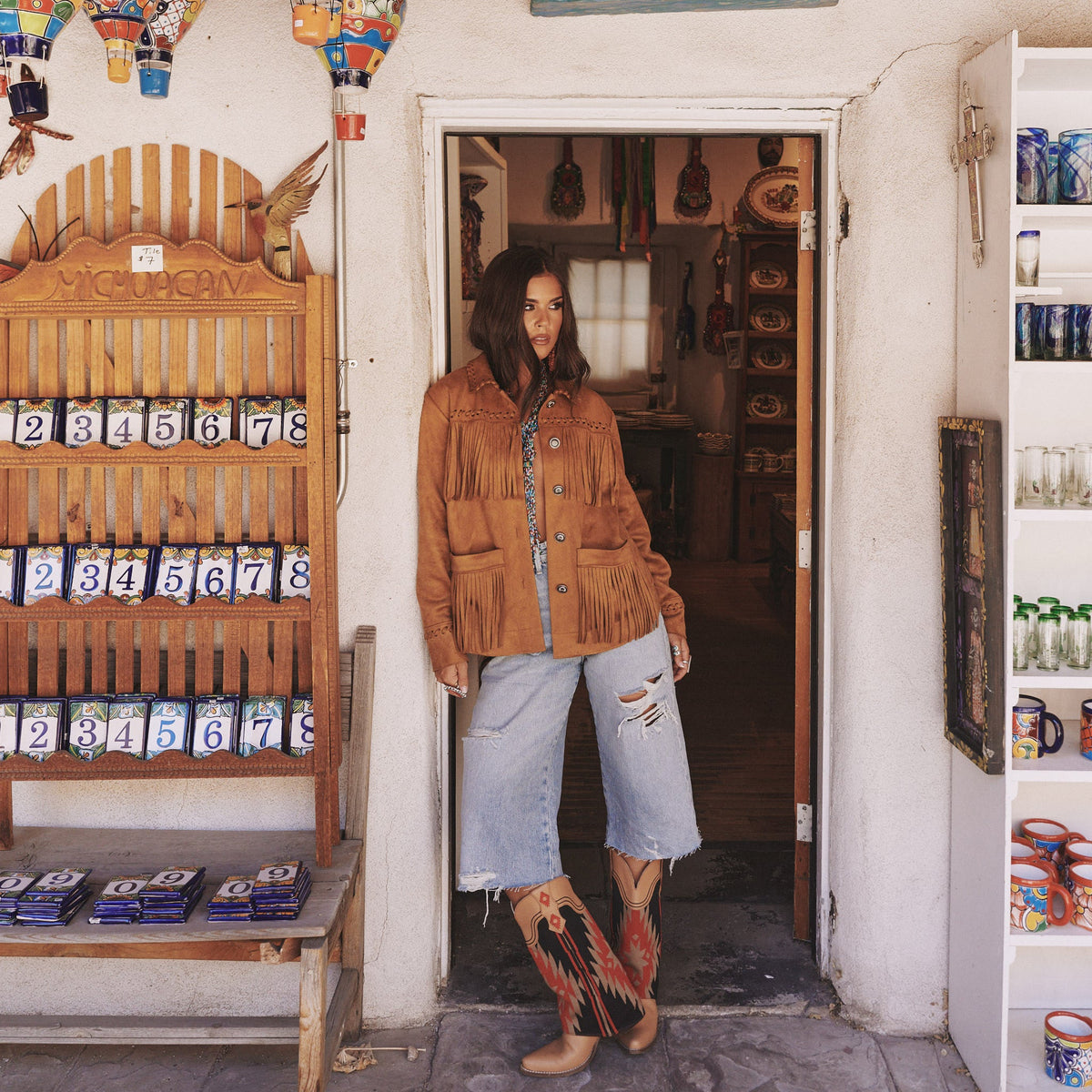 MYSTIC MESA FABRIC WRAPPED BOOT