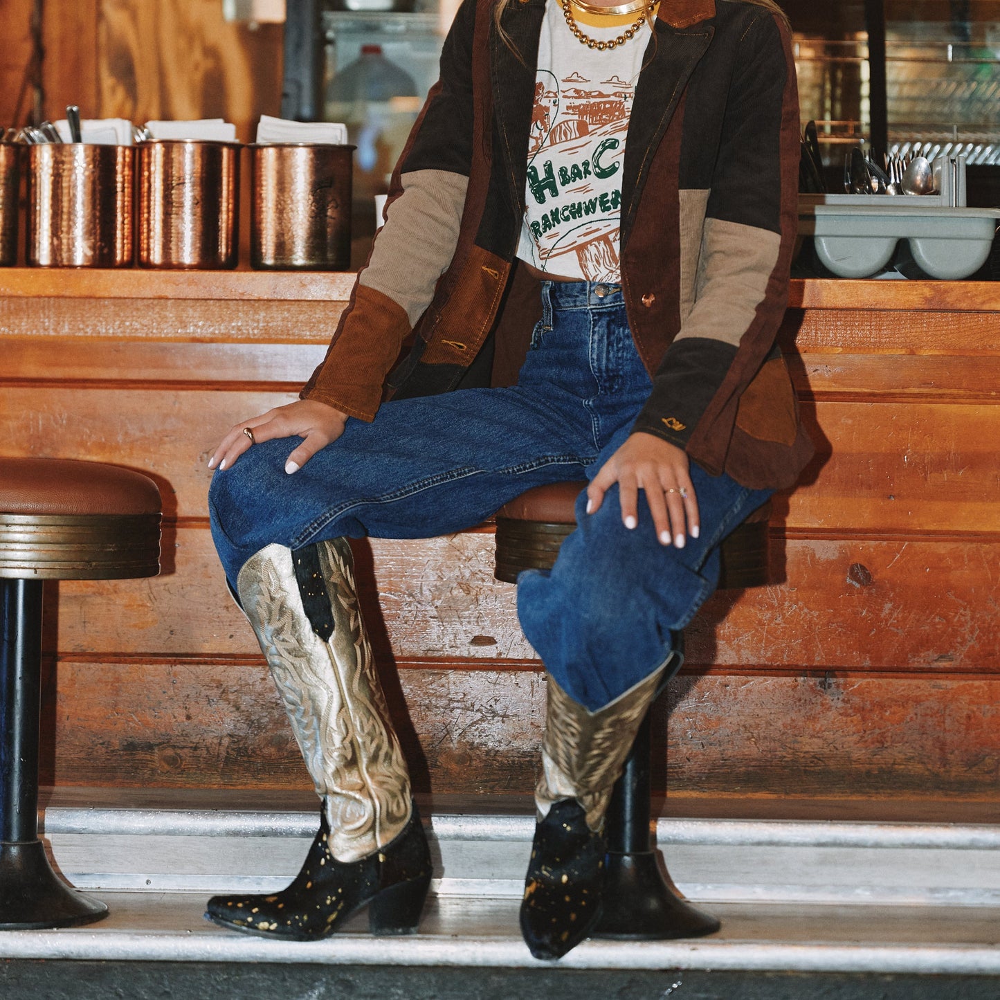 TAKE NO BULL LEATHER BOOT