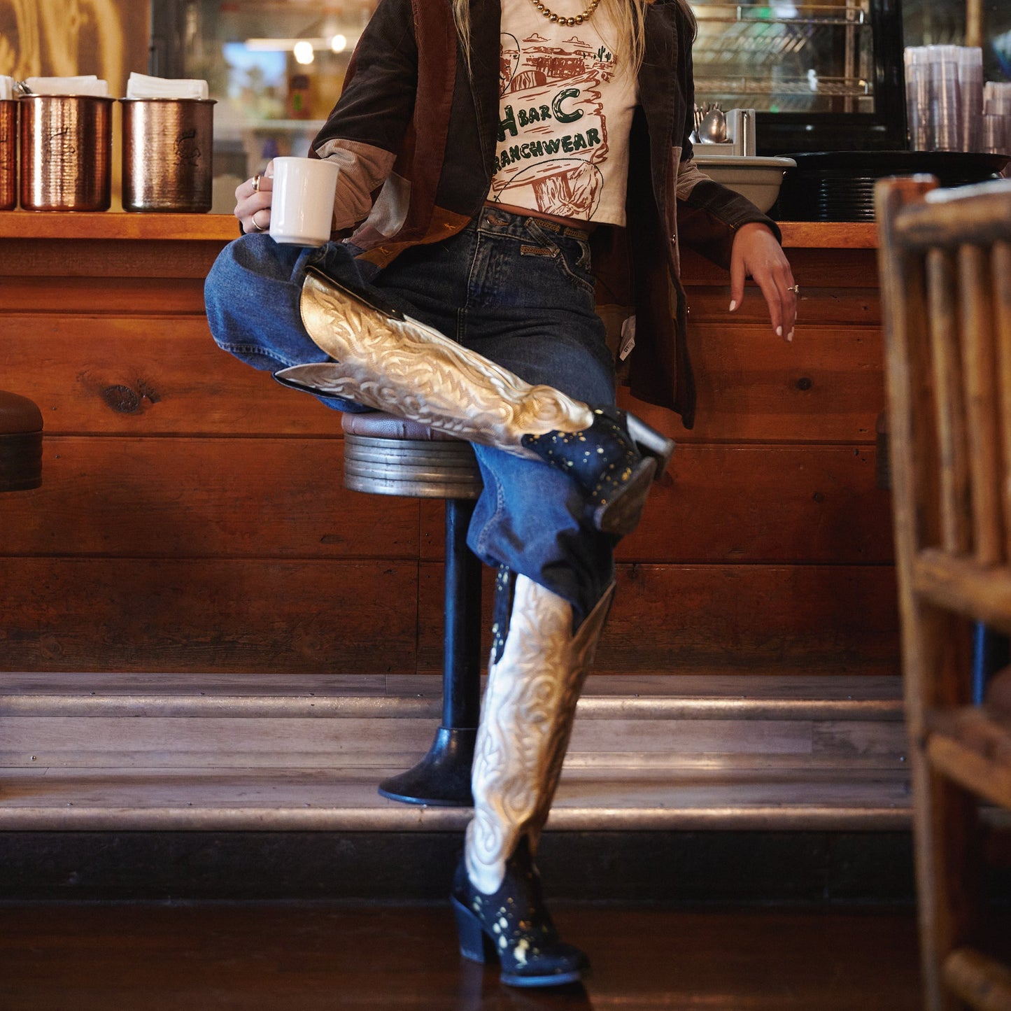 TAKE NO BULL LEATHER BOOT