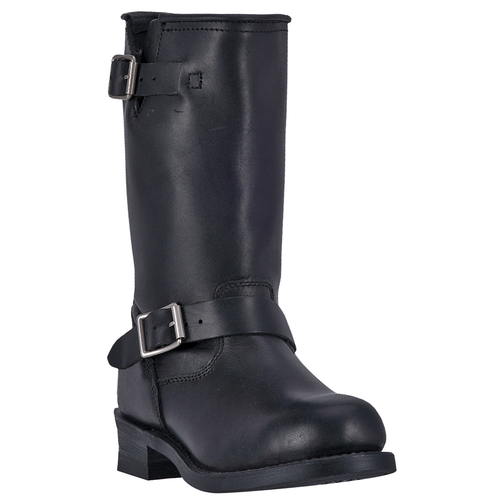 Angle 1, REV UP LEATHER HARNESS BOOT