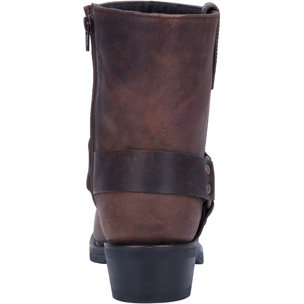 Angle 4, REV UP LEATHER HARNESS BOOT