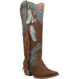 #DREAM CATCHER LEATHER BOOT