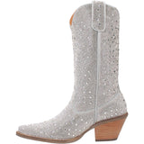 Angle 3, SILVER DOLLAR LEATHER BOOT