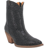 RHINESTONE COWGIRL LEATHER BOOTIE