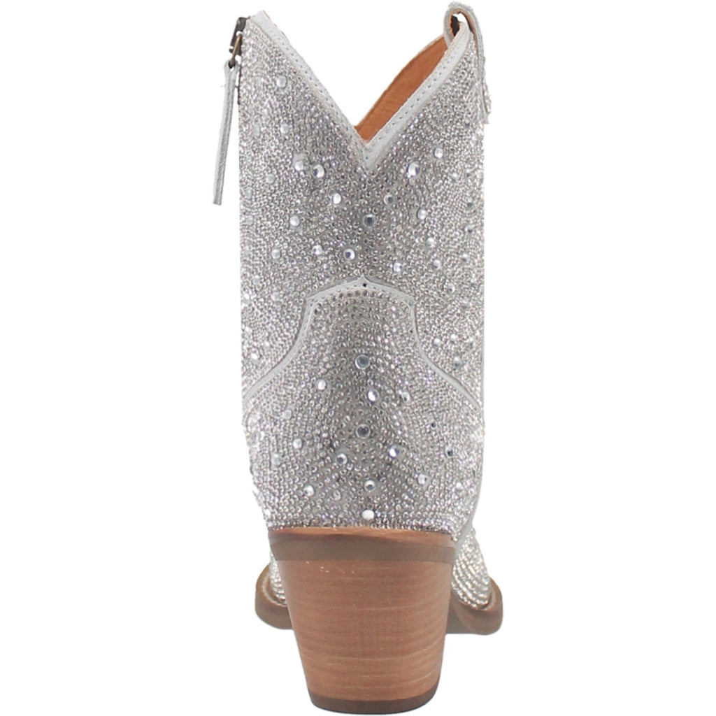 Angle 4, RHINESTONE COWGIRL LEATHER BOOTIE