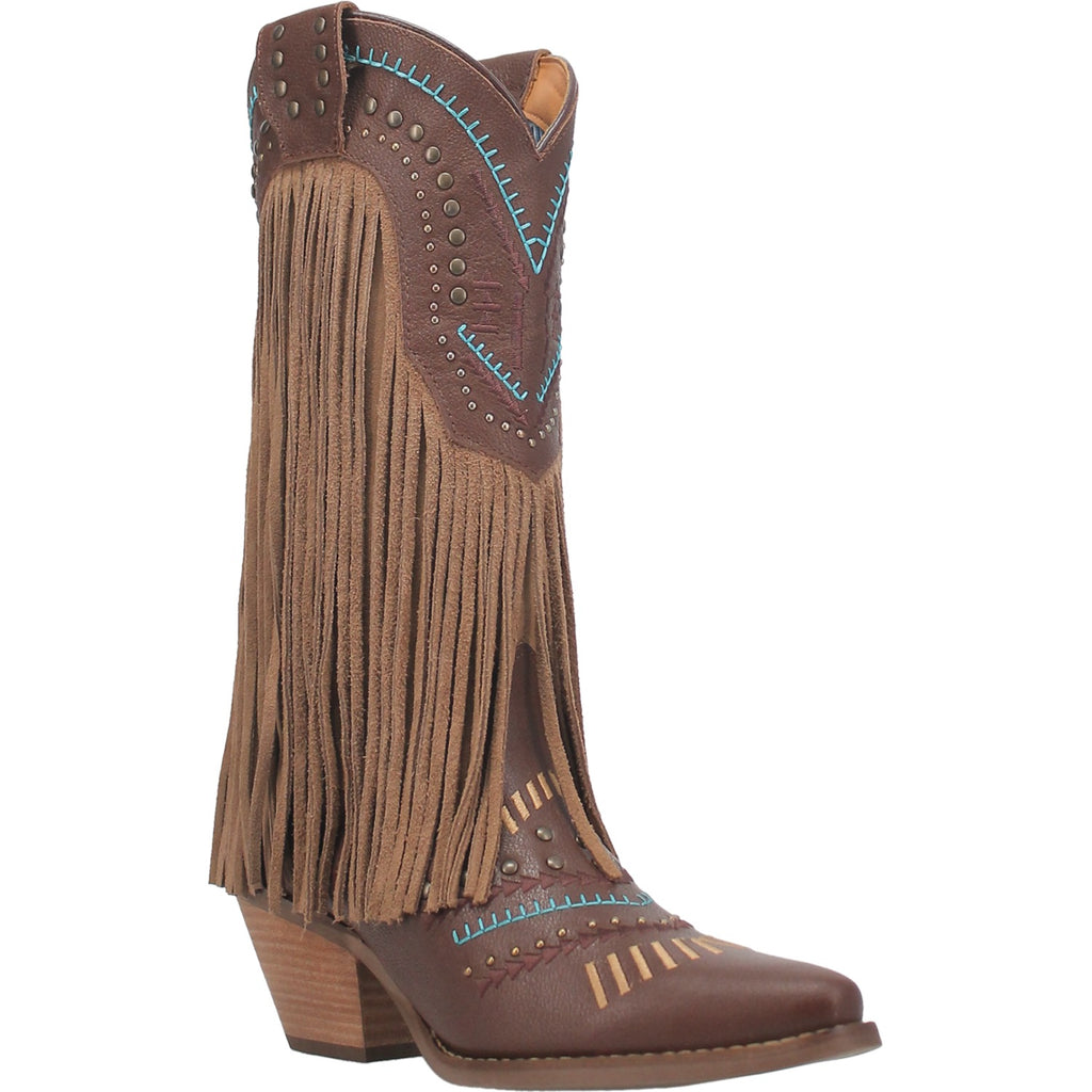 #GYPSY LEATHER BOOT - Dingo 1969