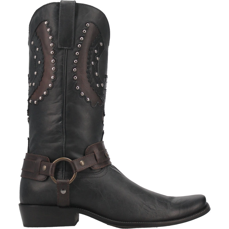 Mens cowboy boots hot sale with buckles