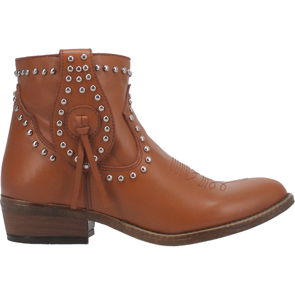 Angle 2, DESTRY LEATHER STUDDED BOOTIE