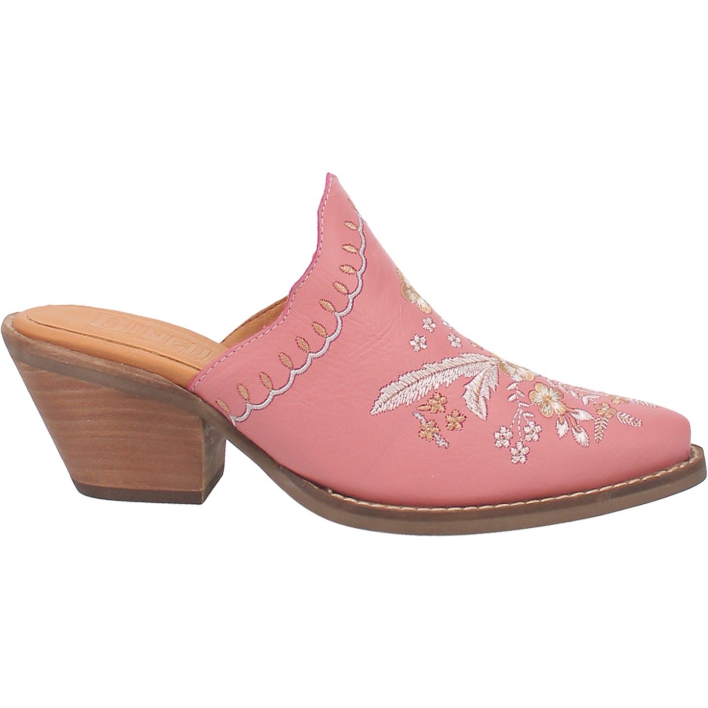 Angle 2, WILDFLOWER LEATHER MULE