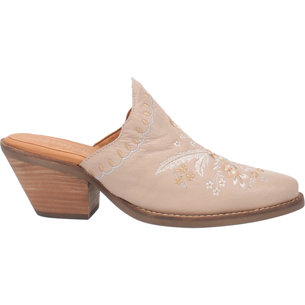 Angle 2, WILDFLOWER LEATHER MULE