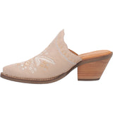 Angle 3, WILDFLOWER LEATHER MULE