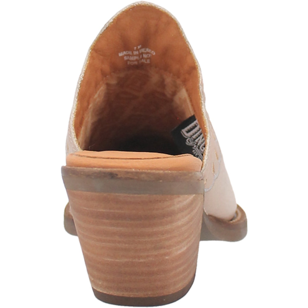 Angle 4, WILDFLOWER LEATHER MULE
