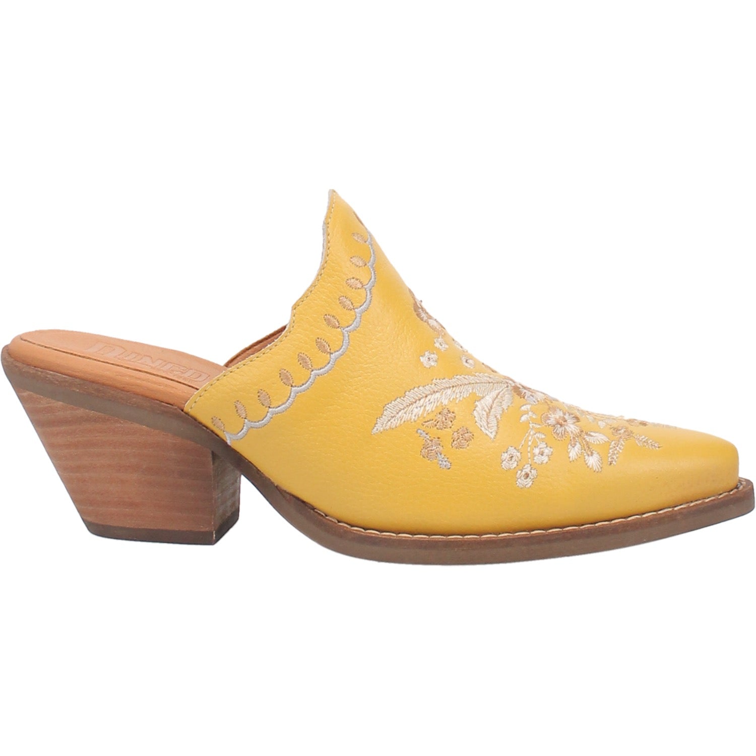 Angle 2, WILDFLOWER LEATHER MULE